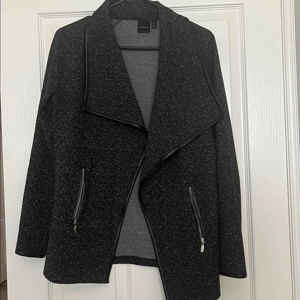 Moto Jacket Blazer Sweater like material